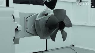 Propeller 5 axis _ Meltio metal 3D printing