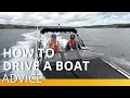 Driving a boat the basics