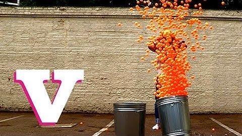 Ping Pong Ball Explosion: The Little Bang Theory