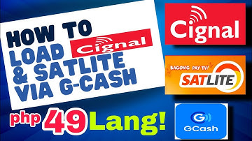 How To Load Cignal & Satellite TV with GCash! Easy Step-by-Step Tutorial for 2024