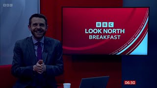 More lighting issues on Look North Breakfast bulletin on BBC News
