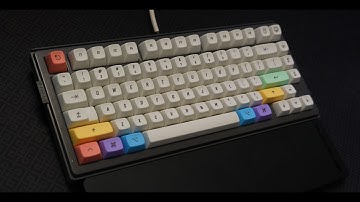 Jelly Epoch Konpeitous MT3 2048 extended PBT keycap sound test