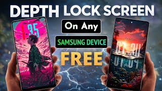 Depth Effect Lock Screen in Any Android 😍 FREE!