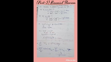 (Part- 5) Binomial Theorem #shorts #youtubeshorts #maths #mathematics #binomial_theorem #mathsvishal