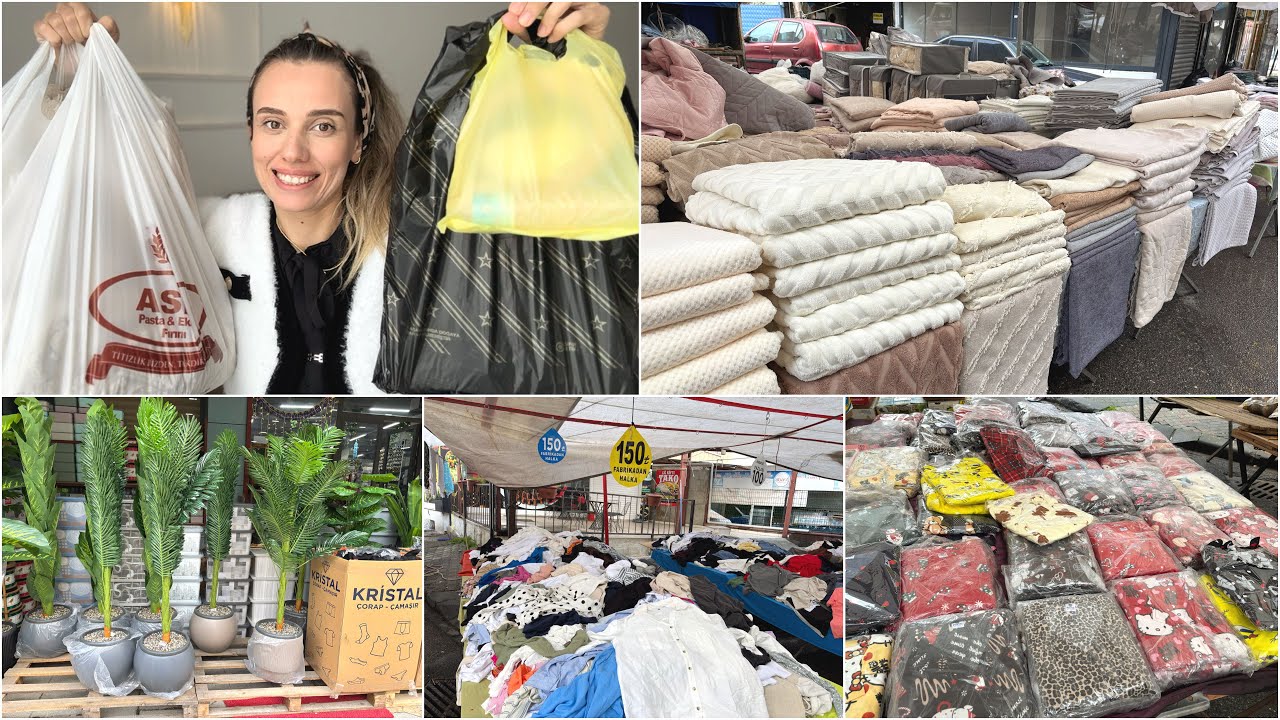 YENİ ÖRTÜLERİM BİRLİKTE DENYELİM PAZARDAN NELER ALDIM💃 UYGUN OLUNCA HEMEN KAPTIM