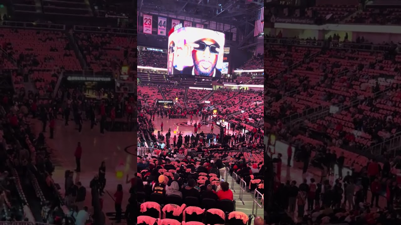 STARTING LINEUP 【アトランタオリンピック】 02-26-26 Atlanta Hawks Starting Lineup Introductions - YouTube