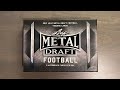 2021 Leaf Metal Draft Football Hobby Box - Top QB Auto SP!!!