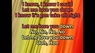 Ready For The World - Love You Down (karaoke)  (by request)
