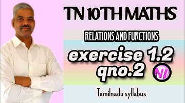 Tn 10th maths exercise 1.2 Qno.2