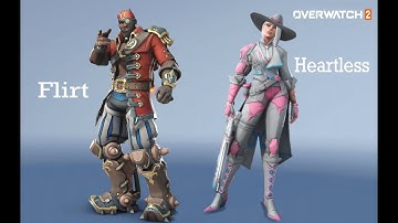 Overwatch 2 Ashe and Baptiste In A Fun Voice Interaction #overwatch #overwatch2