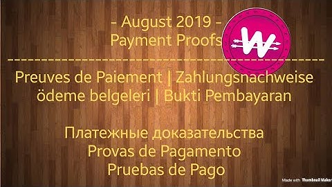 2019.08 WowApp - Payment Proofs + How to Cash Out WowCoins to Mobile Credit