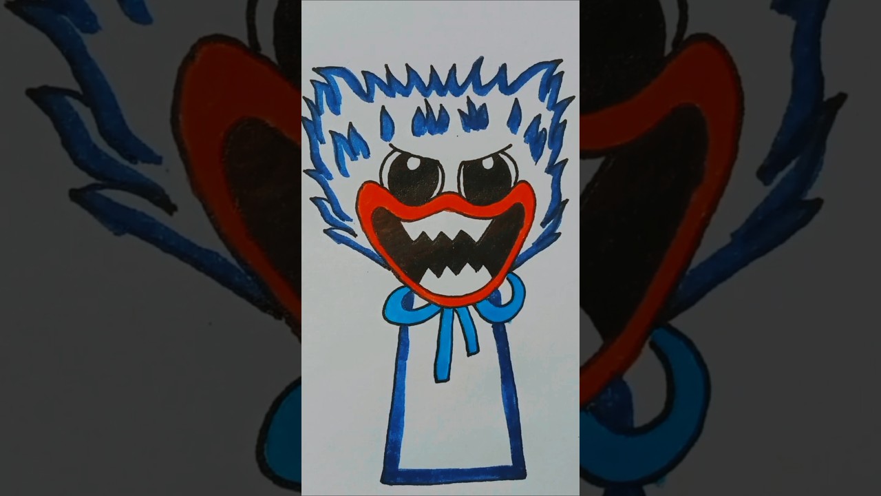 Sprunki Oc Huggy Wuggy Drawing from Poppy Playtime 