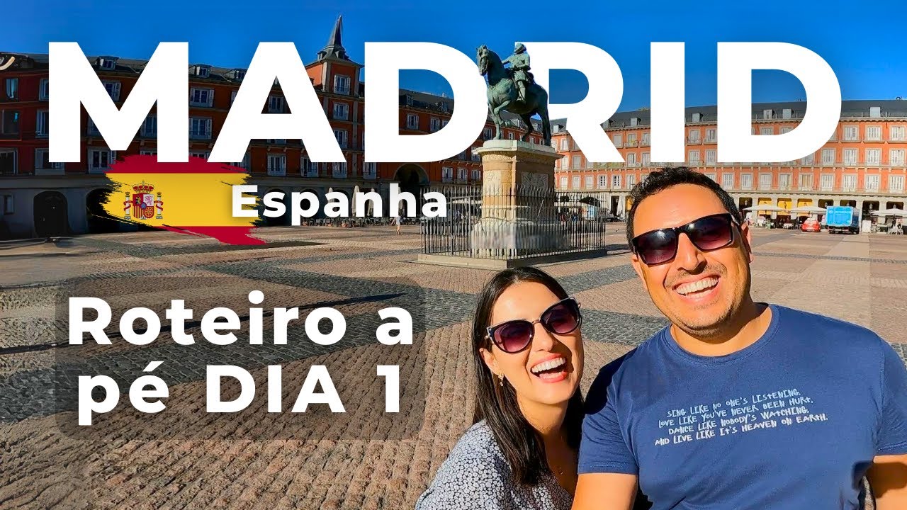 O que fazer em MADRID a pé e DE GRAÇA | Parte 1
