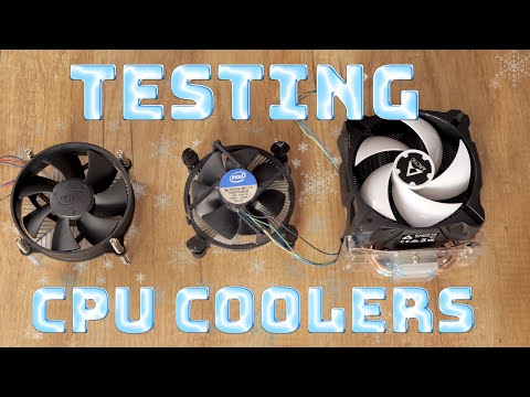 Testing and comparing 3 CPU Coolers (Deep Cool, Intel, Arctic)