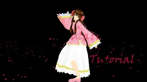 MMD Tutorial on Kira Kira effect