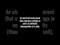 MILLIVOLTMETER