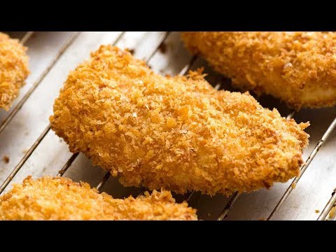 Crunchy Baked Chicken Tenders