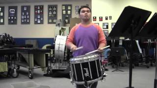 Battalion Audition Dynamic Rolls at 140 bpm