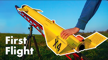 High Power Rocket Plane V2