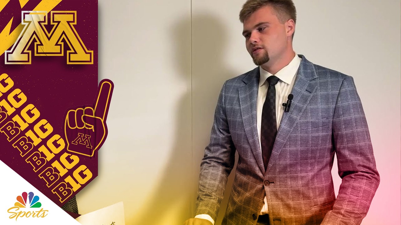 Drake Lindsey reflects on upcoming season, expectations, and growth | Big Ten on NBC Sports