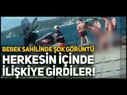 Bebek sahilinde ilişkiye girenler Türk çıktı...