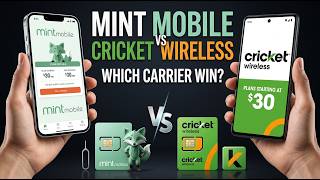 Mint Mobile vs Cricket Wireless | Compare Mint Mobile with Cricket Wireless | Mint Mobile vs Cricket