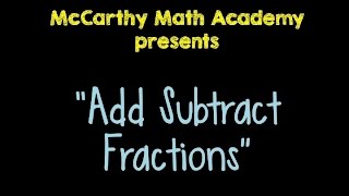 Tons of math videos here: https://www.mccarthymathacademy.com/ my
mission is to fun, make it click, and stick! don't forget like
subscrib...