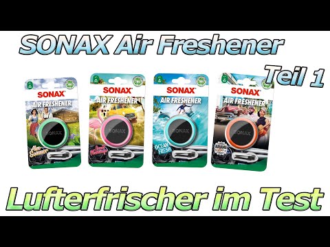 DIE SONAX Air Freshener sind da! Auto Düfte im Test - Duft, Montage und Start Langzeittest Teil 1