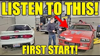 Starting An Abandoned Camaro IROC Z After 27 Years & Looking Inside The Engine! Storage Unit Find!