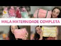 MALA MATERNIDADE DE R$30 REAIS | COUBE TUDO!!! LISTA COMPLETA E SIMPLES mamãe e bebê