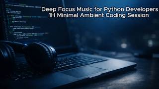 Deep Focus Music for Python Developers – 1H Minimal Ambient Coding Session | Silent Workflow Details