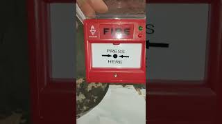 manual call point fixing fire alarm system🚒🚒
