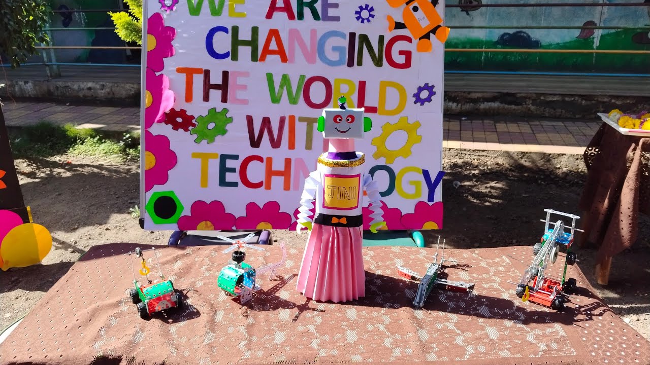 National Science Day celebration at Rising Stars School Alandi #science #robotics 