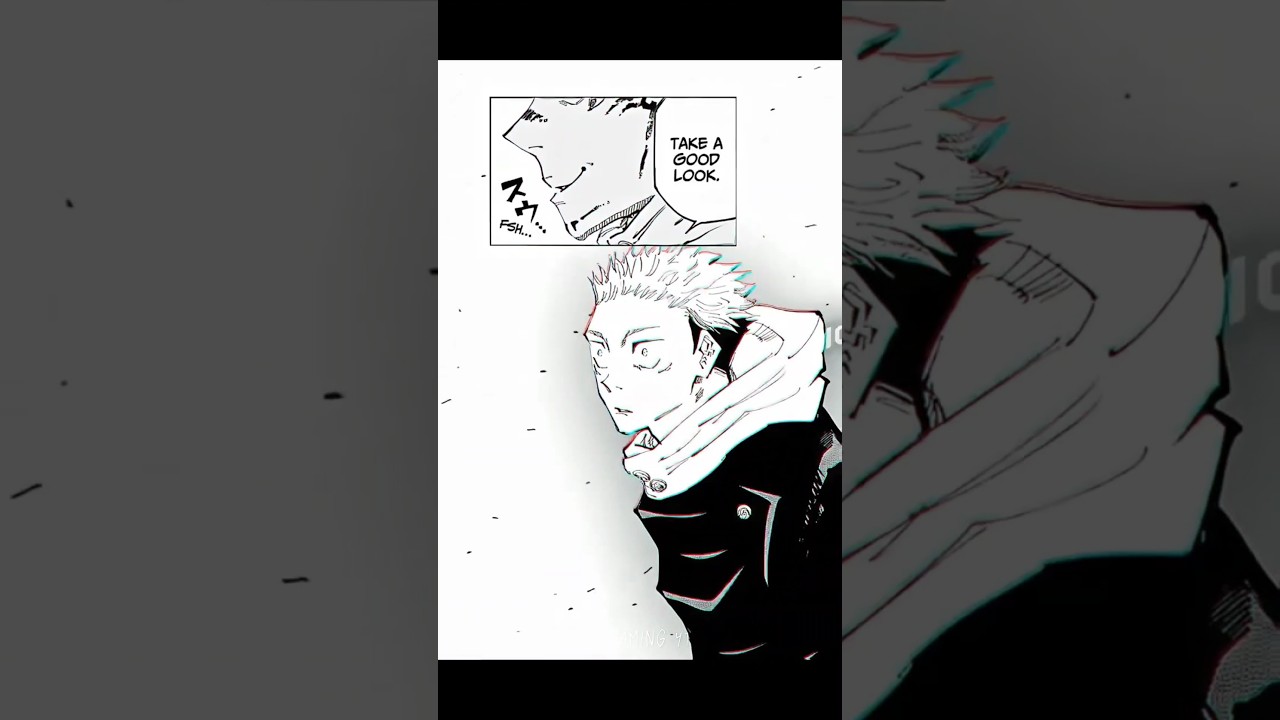 YUJI AND SUKUNA || 4K MANGA EDIT #anime #animeedit #animemanga #mangaedit #manga #jujutsukaisen #jjk