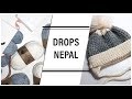 Обзор пряжи и готовых изделий из Drops Nepal