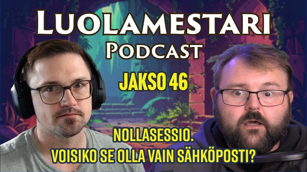 Nollasessio. Voisiko se olla vain sähköposti? | Luolamestari 46