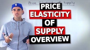 ECN 104 (Ryerson University) - Price Elasticity of Supply Overview