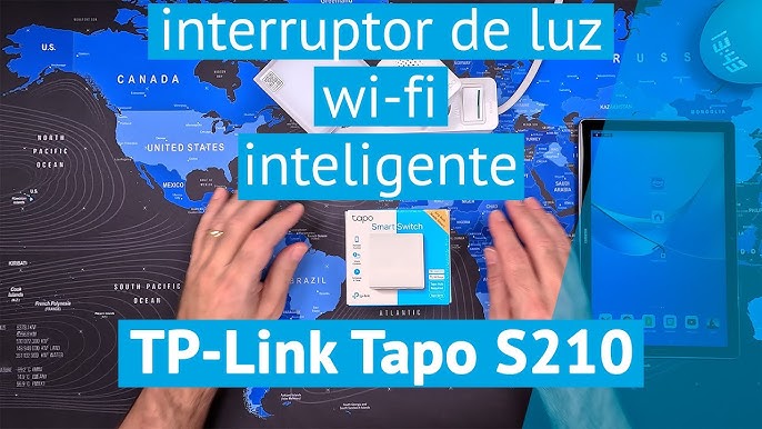 Interruptor Inteligente WiFi Tapo S220 1 Entradas - Inside-Pc