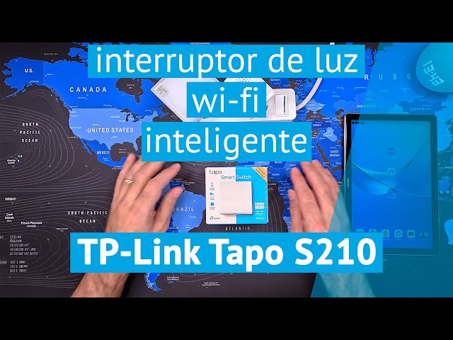 TP-Link Tapo S210 descripción y configuración del interruptor de luz Wi-Fi  inteligente 