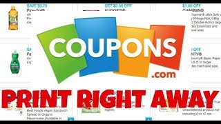 New Coupons and Print Coupons before they reset May 31st 2018 screenshot 2