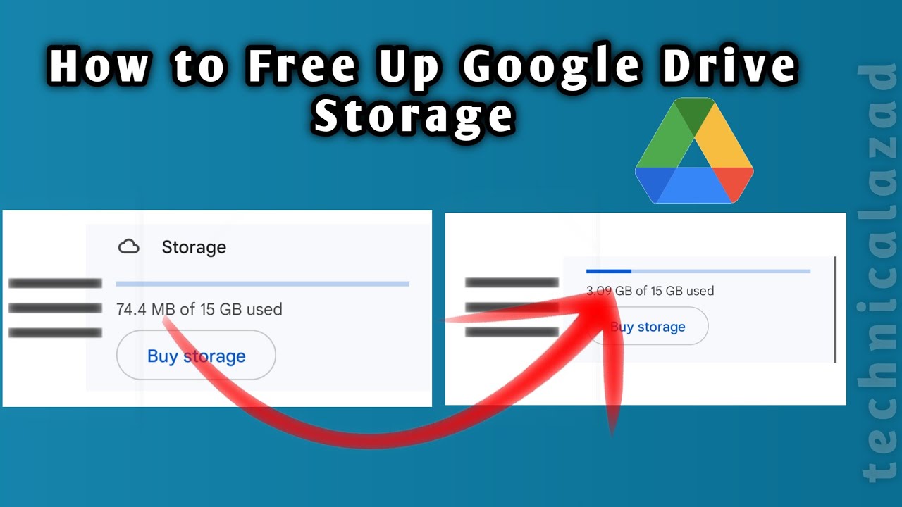 How to Free Up Google Drive Storage // Google Drive K Storage Kesa Free