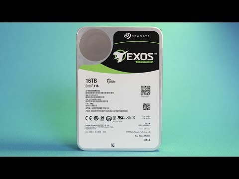 TEST HDD SEAGATE EXOS X16 16 To - NOS BENCHMARKS