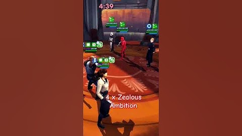 4 Zealous Ambition Disks Stacked in Conquest #swgoh
