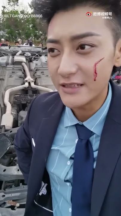 211006 Z.TAO Kwai Update: Car Crash Scene For Time Sends Your Love To Me drama