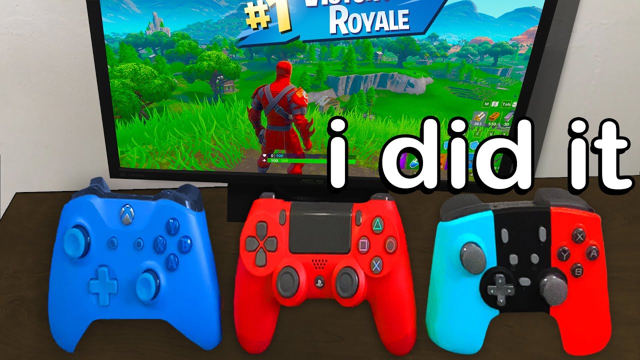 Every time i die i PLAY on another CONSOLE in Fortnite