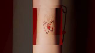 love tattoo ❤️#pin tattoo #shorts#viral love tattoo ❤️#pin tattoo #shorts#viral
