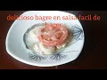 Bagre en salsa muy facil de hacer con pocos ingredientes