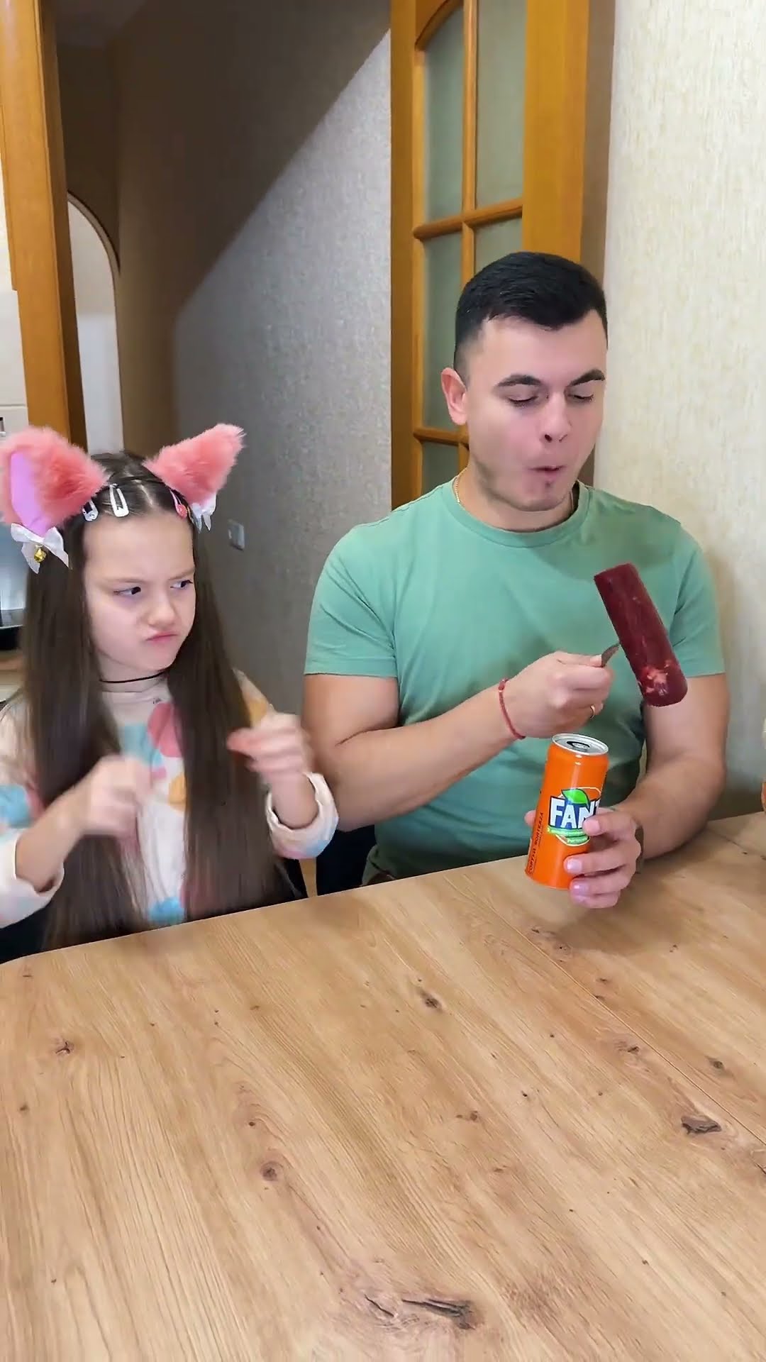 Father and daughter by Secret Vlog