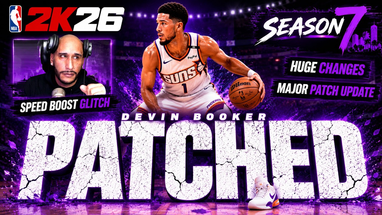 DEVIN BOOKER STEP BACK (PATCHED) SPEED BOOST GLITCH GONE | NBA 2K26 ...