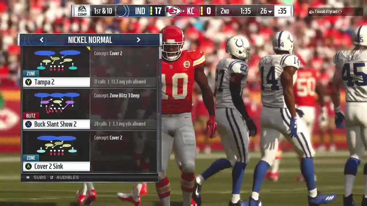 Madden 19 online vs tasab d tyrant sick spin move